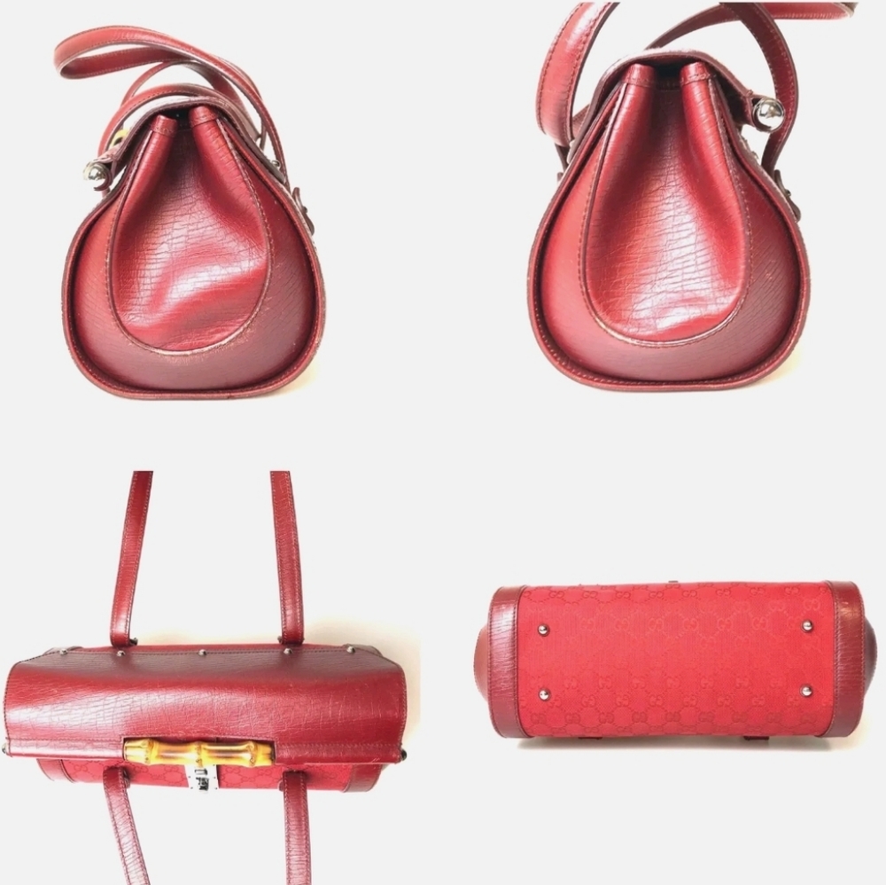 SOLD Gucci Bullet Bag | Red - Picture 2 of 11